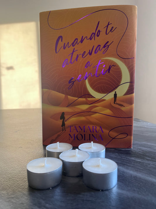 Velas de té-Llama base