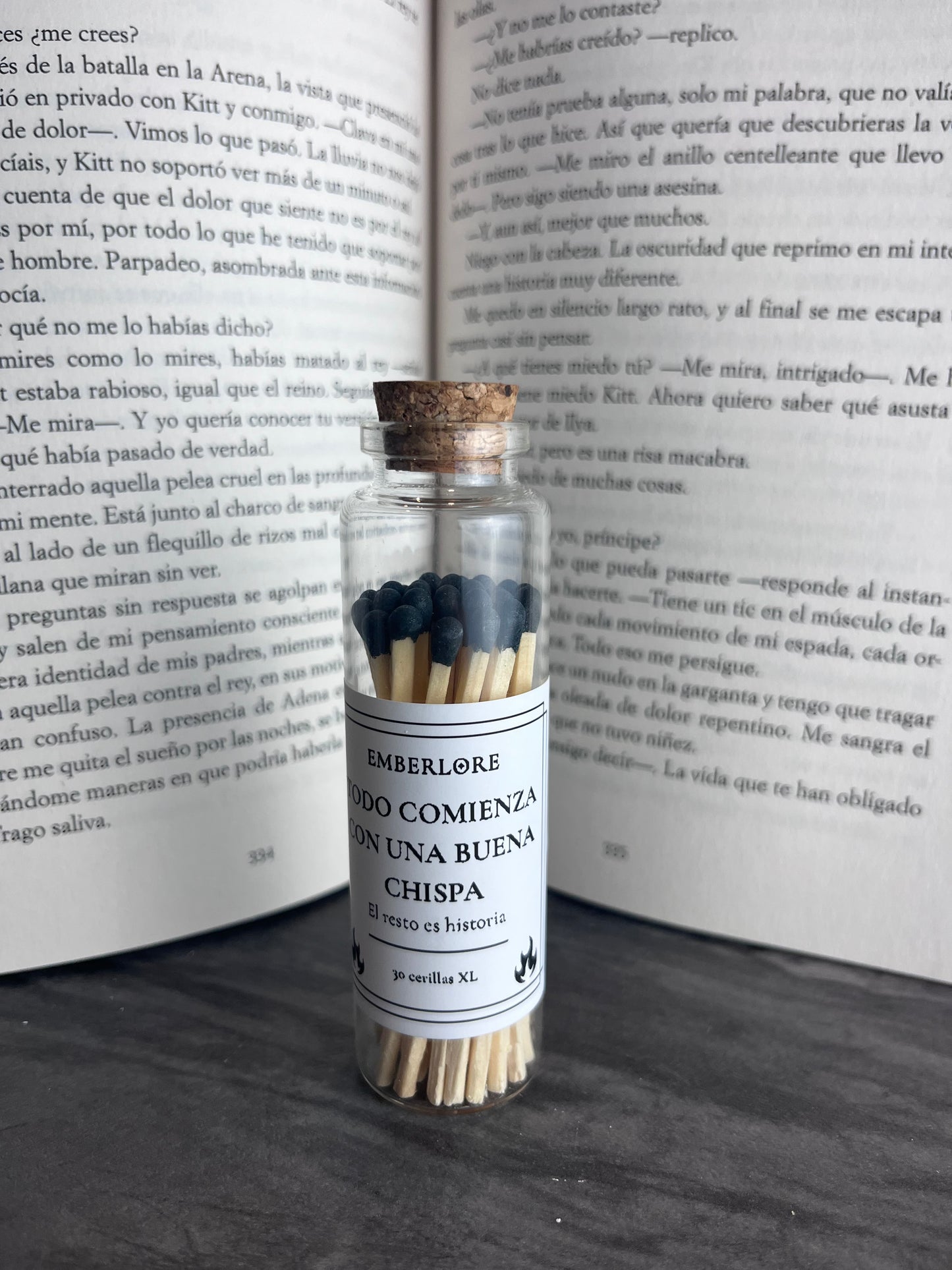 Cerillas literarias XL-El ritual de encendido