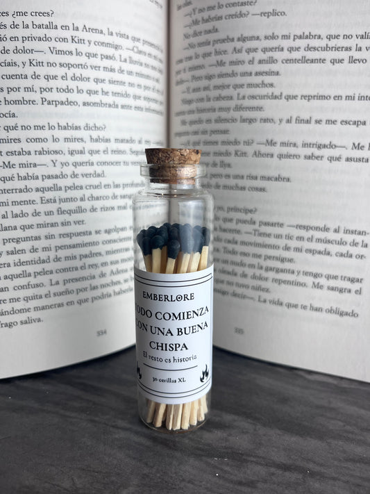 Cerillas literarias XL-El ritual de encendido